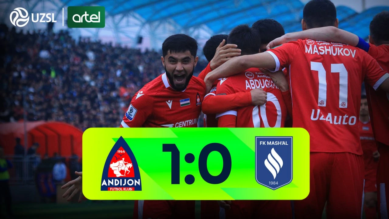 Superliga 4-tur. Andijon - Mash’al 1-0