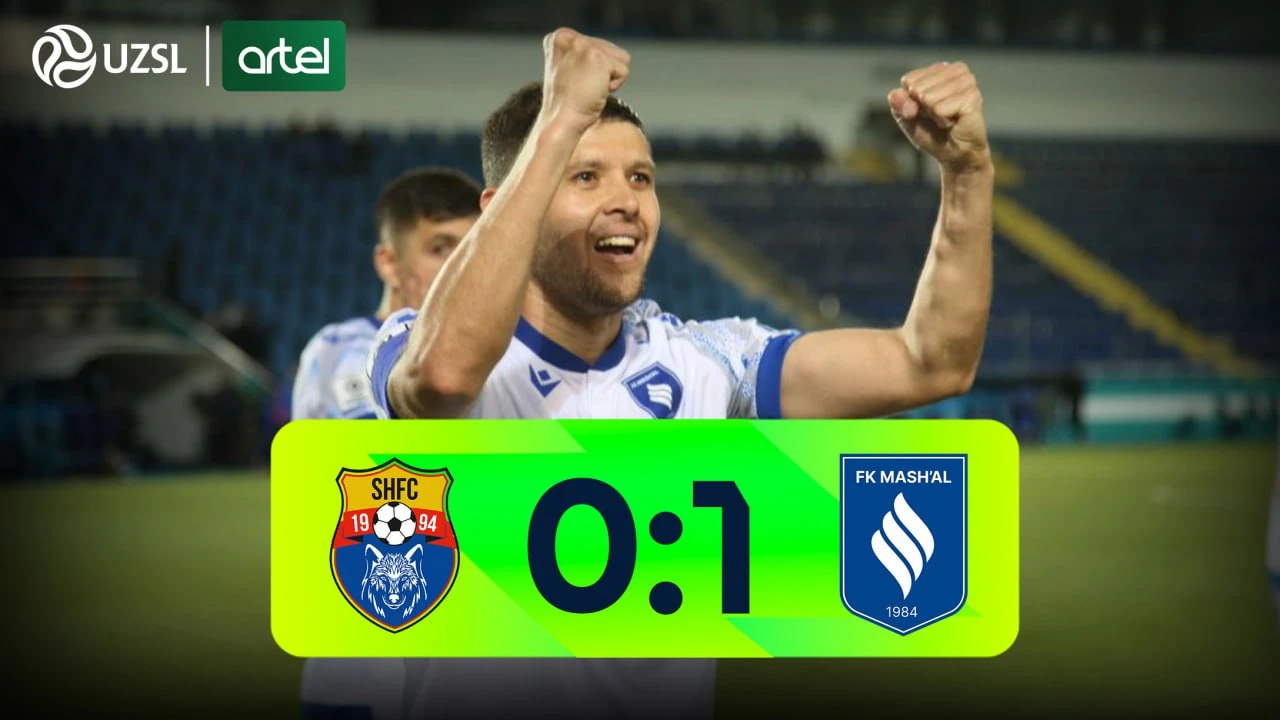 Superliga 6-tur. Sho‘rtan - Mash’al 0-1