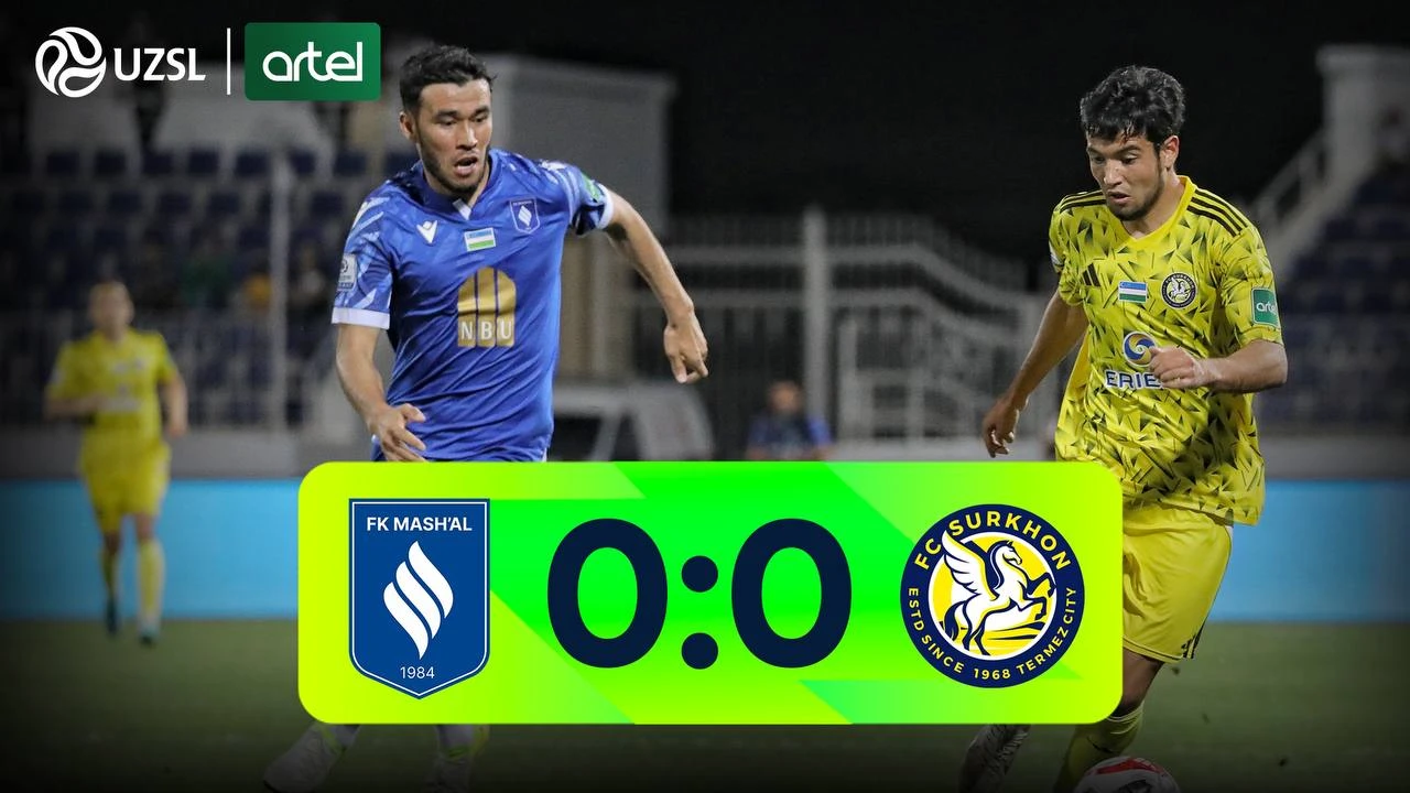 Superliga 7-tur. Mash’al - Surxon 0-0