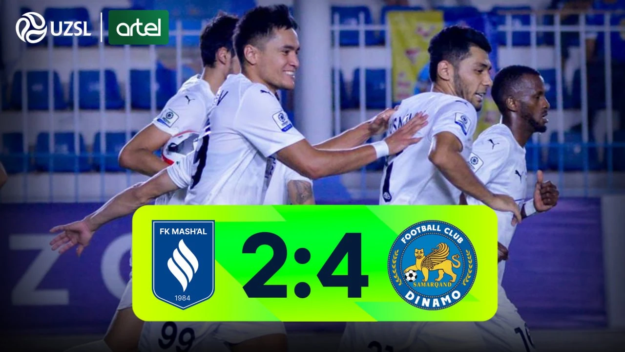 Superliga 17-tur. Mash’al - Dinamo 2:4